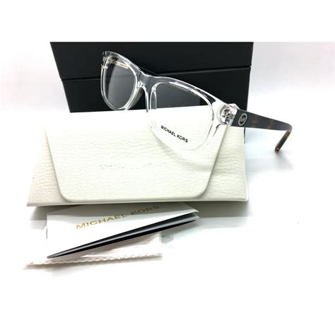 mk clear glasses|michael kors clear women's glasses.